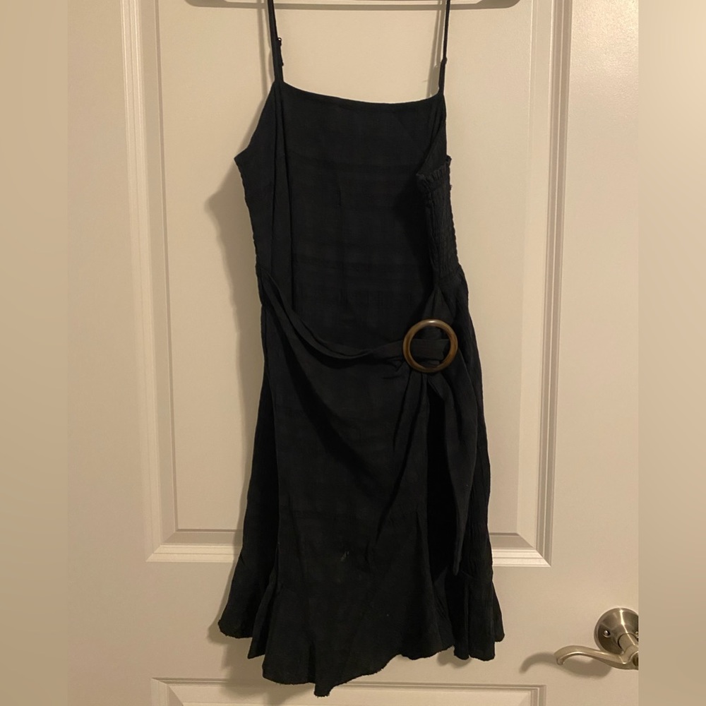 American Eagle Black Wrap Dress